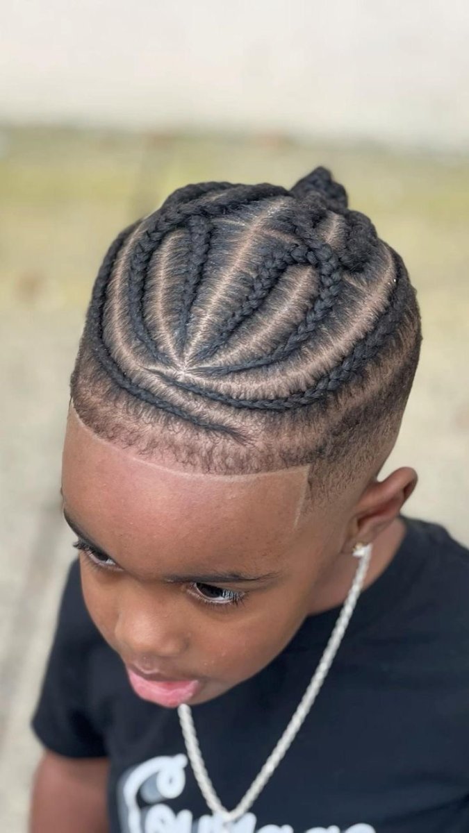 Boys Cornrows Style