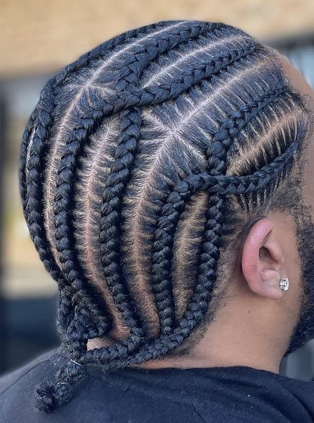 Men Cornrows Style